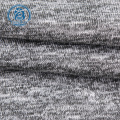 2020 hot  knit polyester rayon spandex tr brushed hacci fleece fabric for sweatshirts